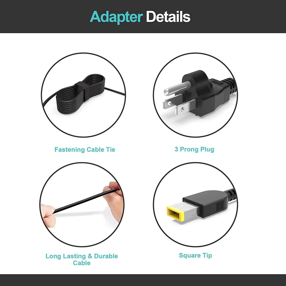Charger 230W  Adapter for Lenovo Legion -15IRH- (81SY)