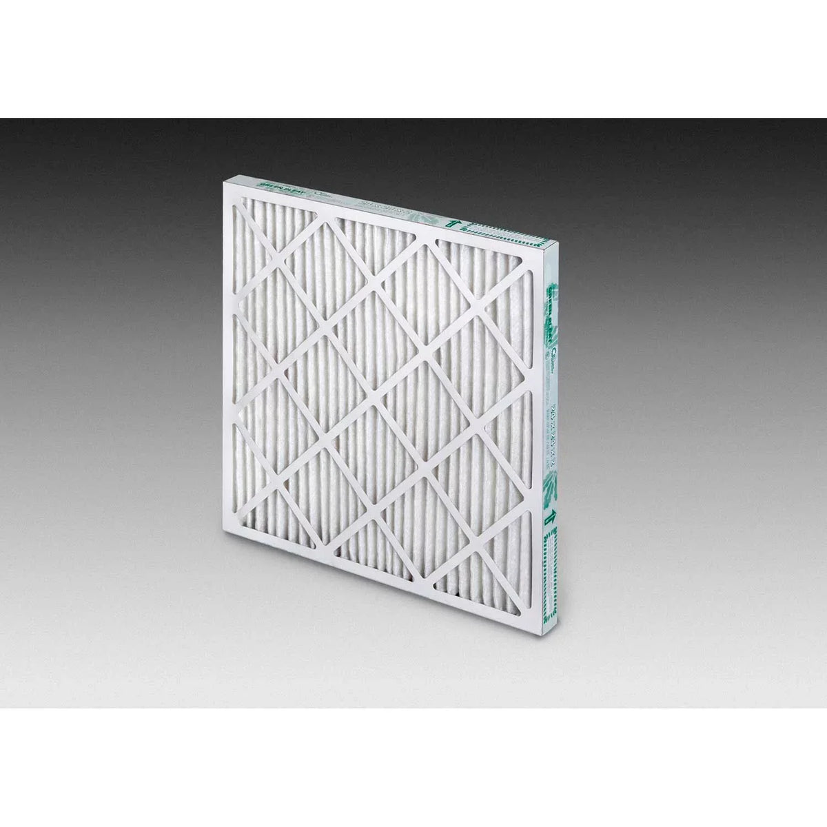 Global Industrial  Compliant Pleated Air Filter,  13, 25"Wx16"Hx2", Lot of 12