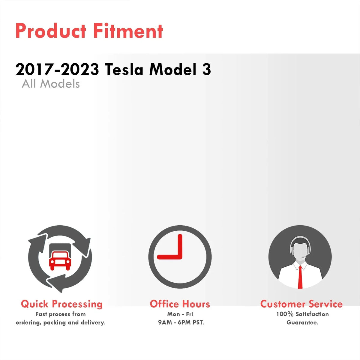 Distributors All Weather Season Proof Protection Guard  Rubber Floor Mats Liner Front & Rear Set Compatible/Replacement For Tesla Model 3 2017 2018 2019 2020 2021 2022 2023 17 18 19 20 21 22 23