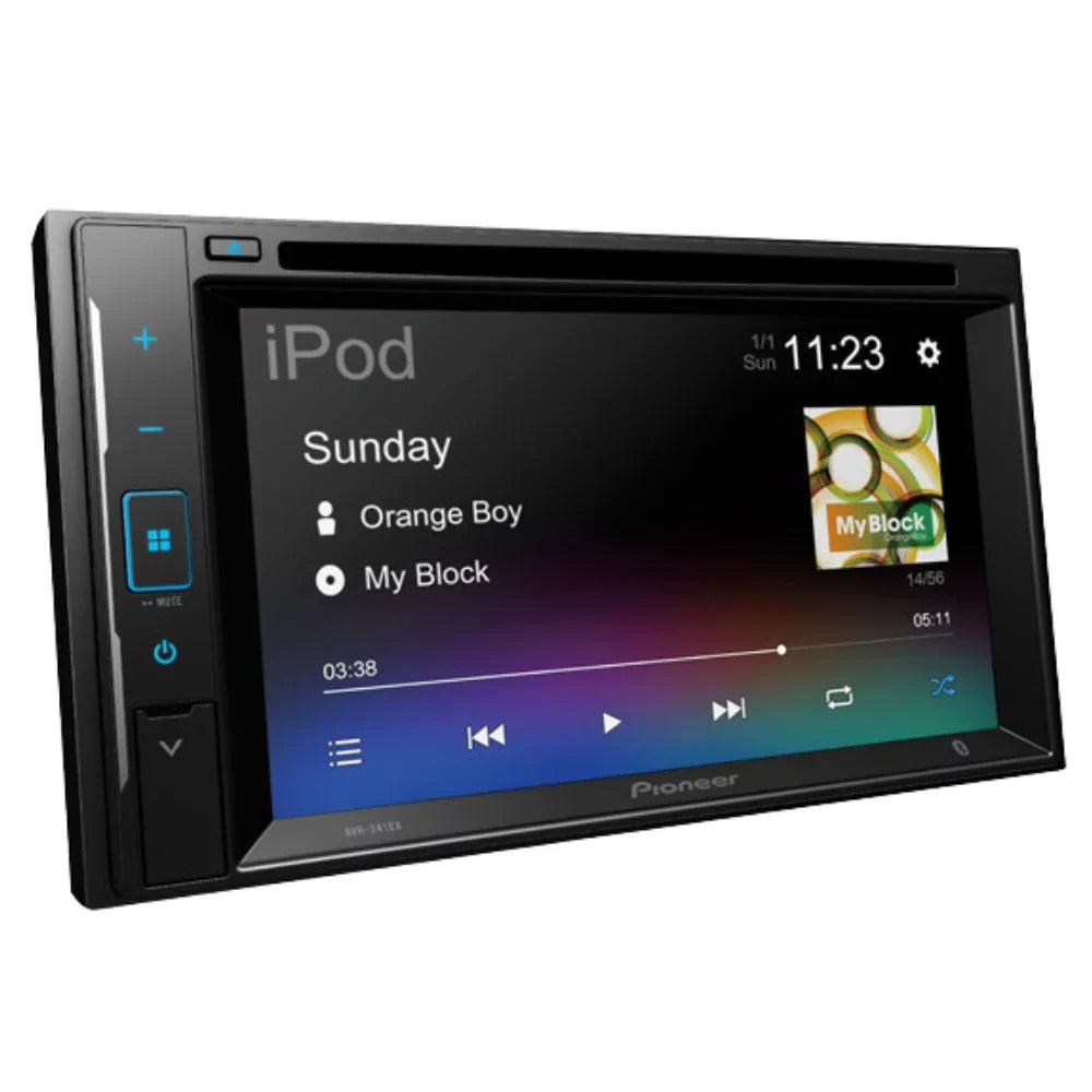 Bundle for Volkswagen Passat 1998-1999 / Pioneer -241EX Double  Car Stereo with Bluetooth/Backup Camera/Installation Kit/in-Dash / / 6.2" Touchscreen Digital Media Receiver