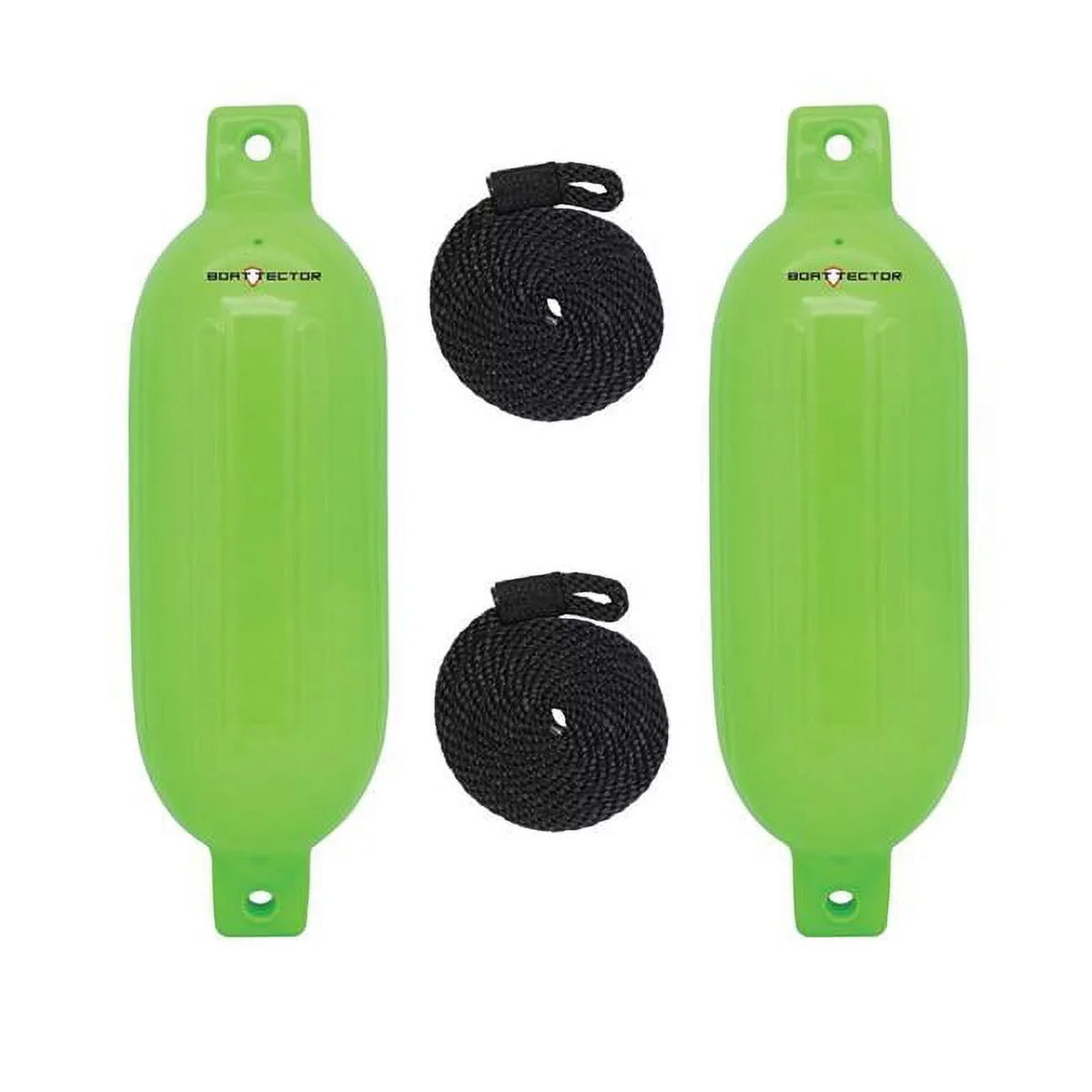 Extreme Max  BoatTector Inflatable Fender Value Neon Yellow - Pack of 2