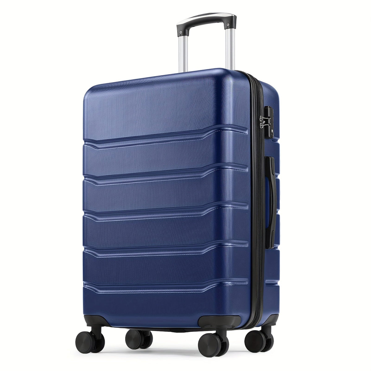 Lightweight Carry-On Trolley Suitcase –  Lock, Durable Double Spinner Wheels – Secure & Convenient Travel Case for Jetsetters