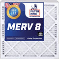Filter King 14x28x0.5 Air Filter | 4- |  8  Pleated / Furnace Filters |    | Actual Size: 13.5 x 27.5 x 0.5"