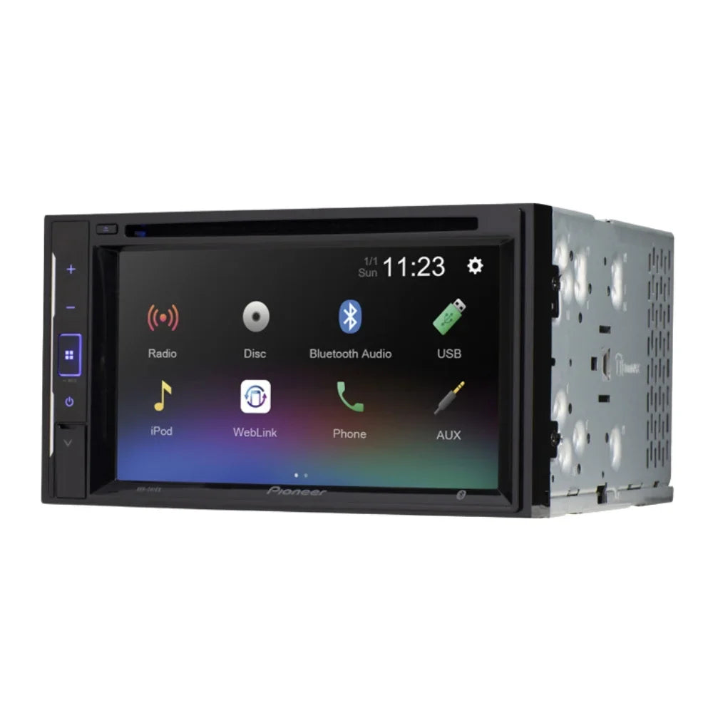 Bundle with Pioneer Multimedia  Car Stereo and Installation Kit - for 2001-2004 Oldsmobile Alero / Bluetooth Touchscreen, Backup Camera, Double Din Dash Kit