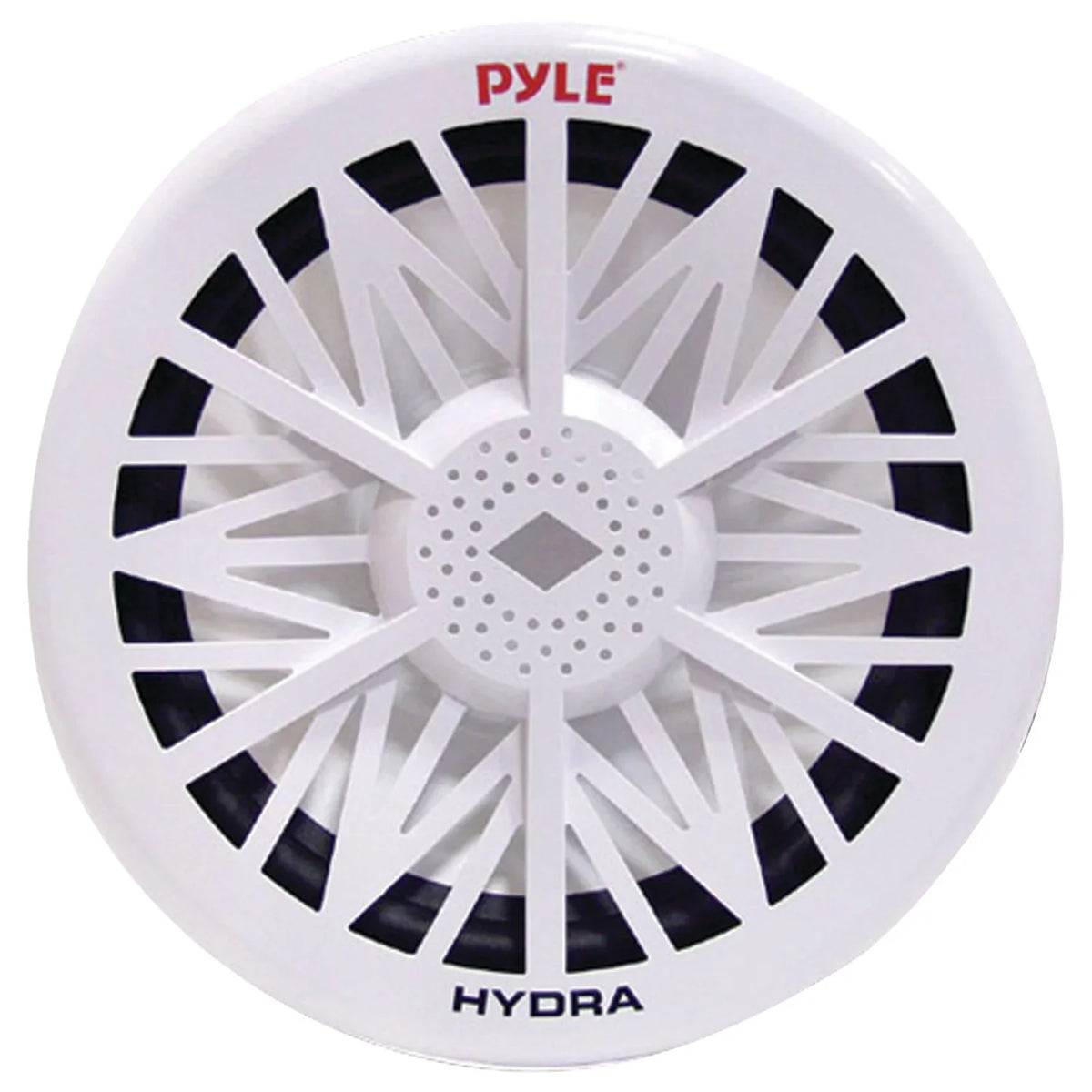 Pyle  8 Inch 400 Watt Peak 4 Ohm Water Resistant Marine Subwoofer, White