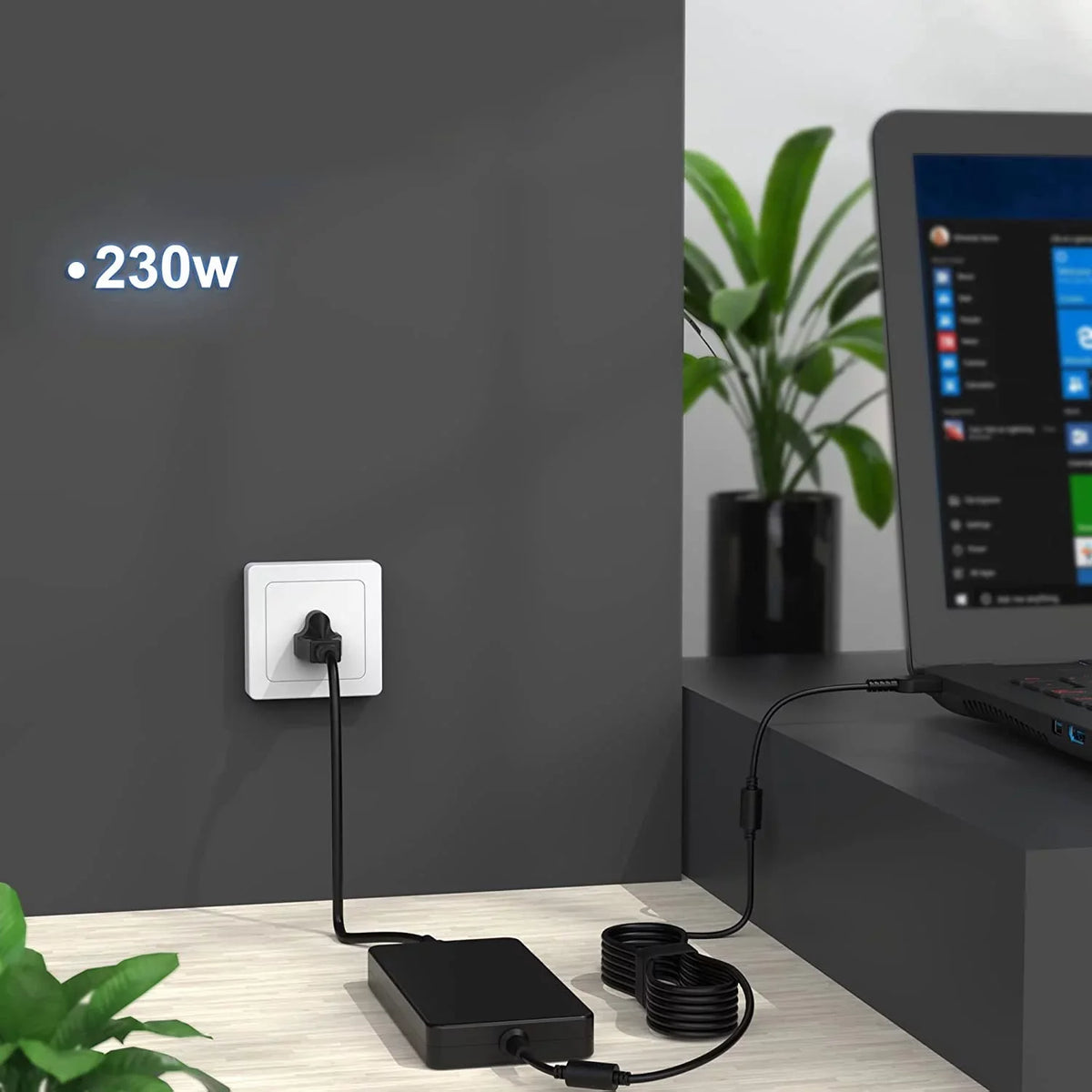 230W Charger for Lenovo Yoga  -27ICB  7 7-27ARH6 All-in-One 00HM627