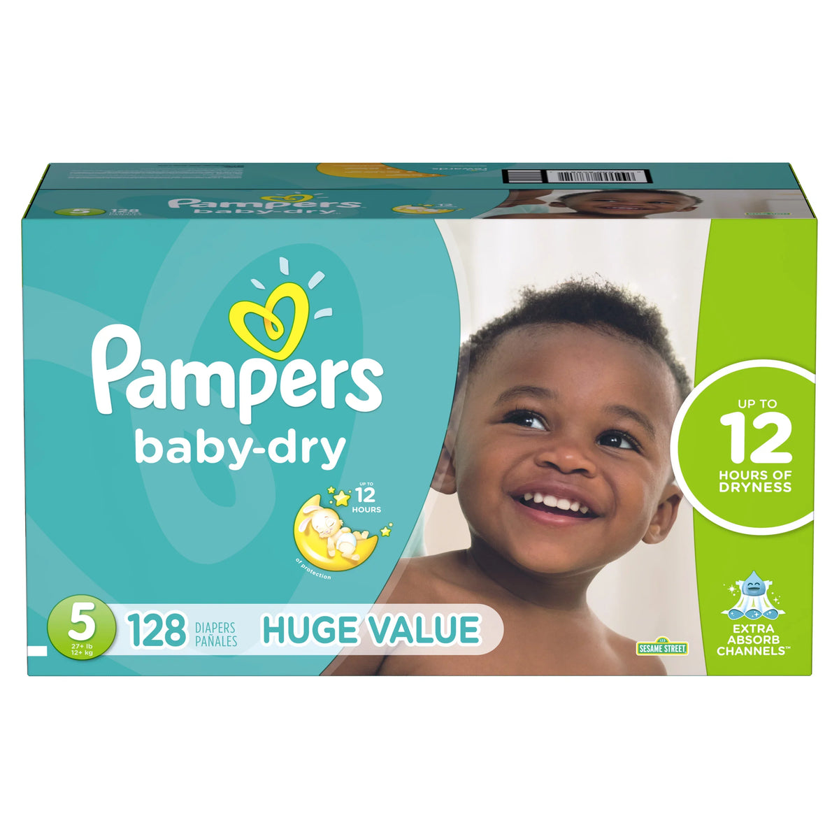 Pampers Pamp Baby Dry  Hp 128ct