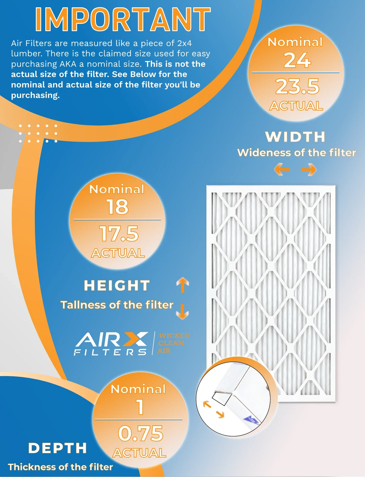 18x24x1 Air Filter  11 Rating, 12 Pack of Furnace Filters Comparable to  1000,  1200 &  7 - Made in  by     .