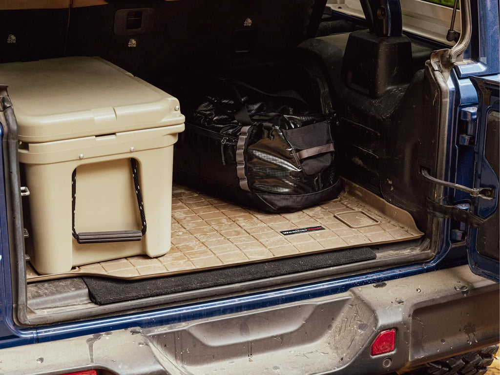 WeatherTech Cargo Trunk Liner with Bumper Protector suitable with Escape, Mariner, Tribute - Behind 2nd Row Seating With Bumper Protector, Grey