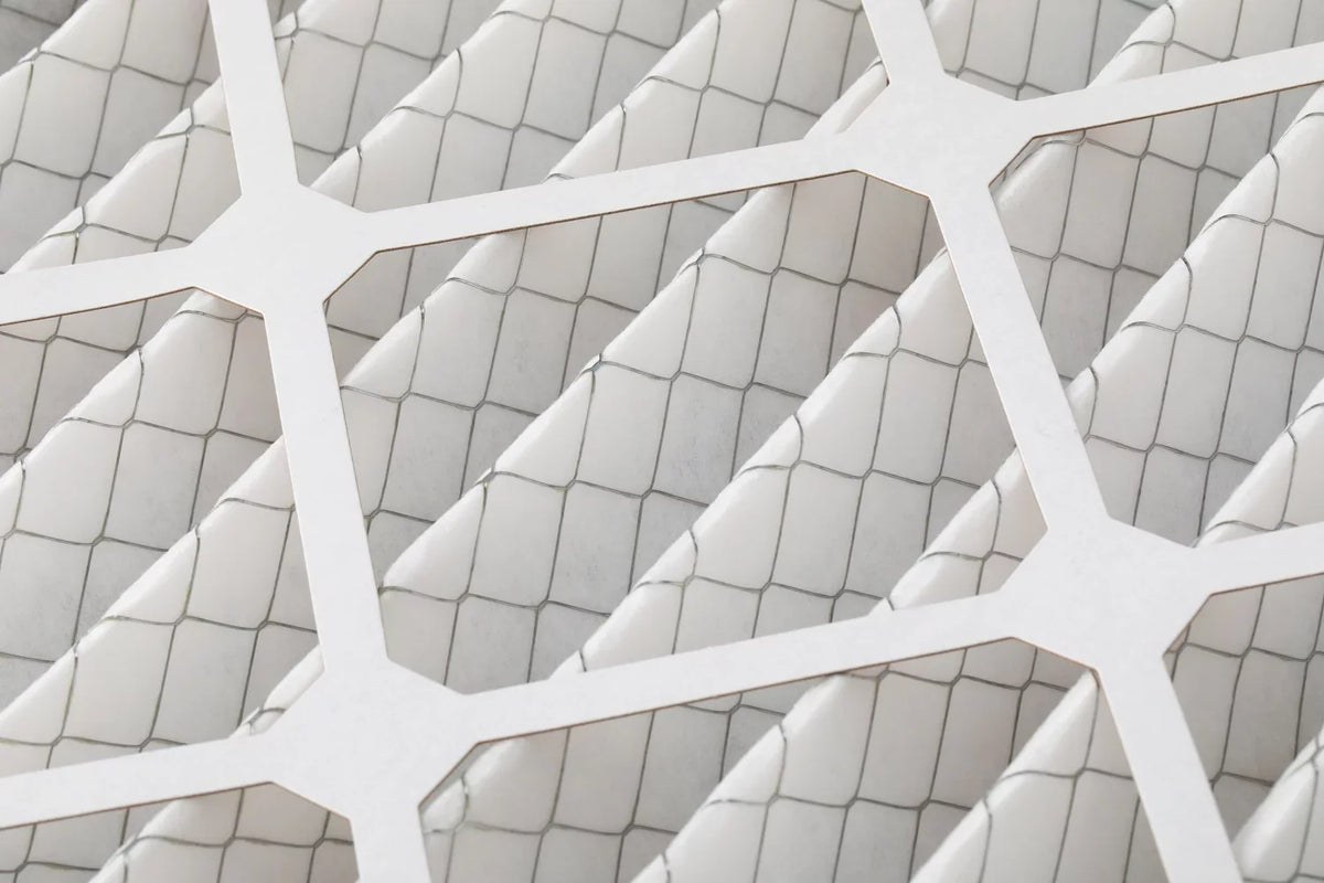 19-7/8 x 21-1/2 x 1  11,  1000 Pleated  Furnace 1" Air Filters by Pamlico. Case of 12. Actual Size: 19-7/8 x 21-1/2 x 3/4
