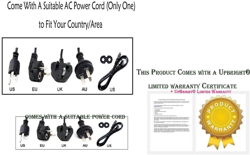 Adapter For Teclast -3GE - Android Tablet  Power Supply Cord Charger