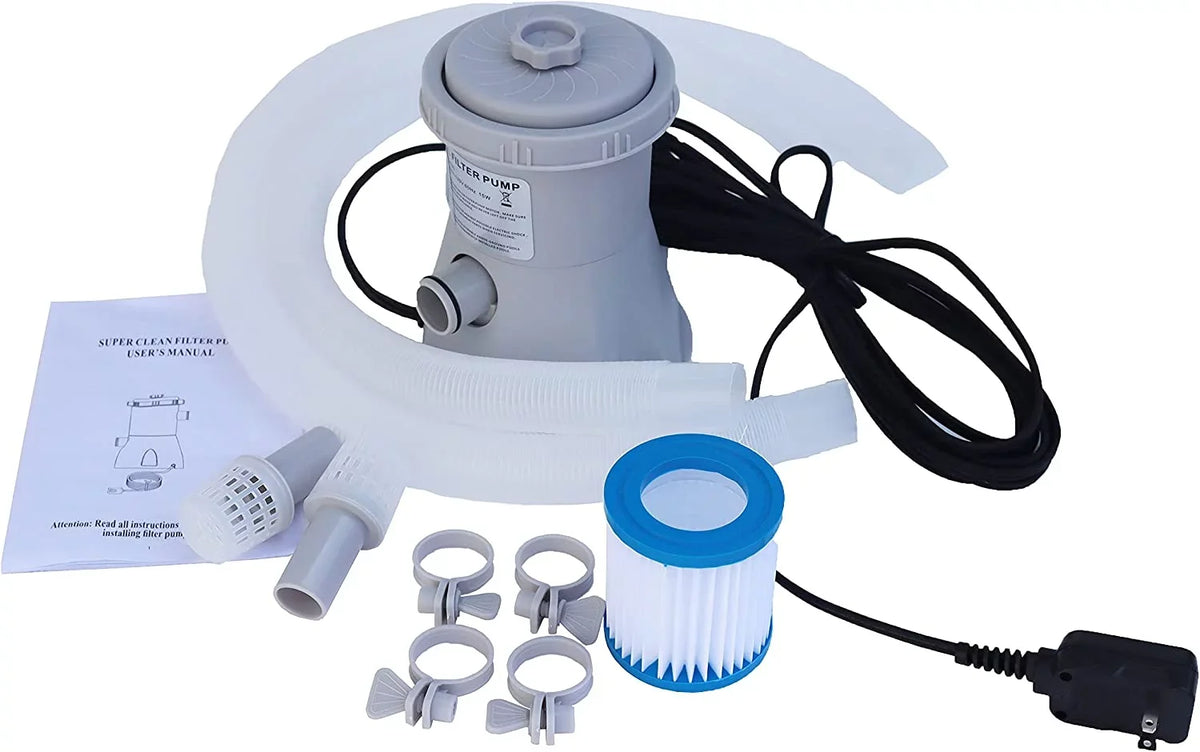Electric Swimming Pool Filter Pump Water Cleaning Tool for Above Ground Pools