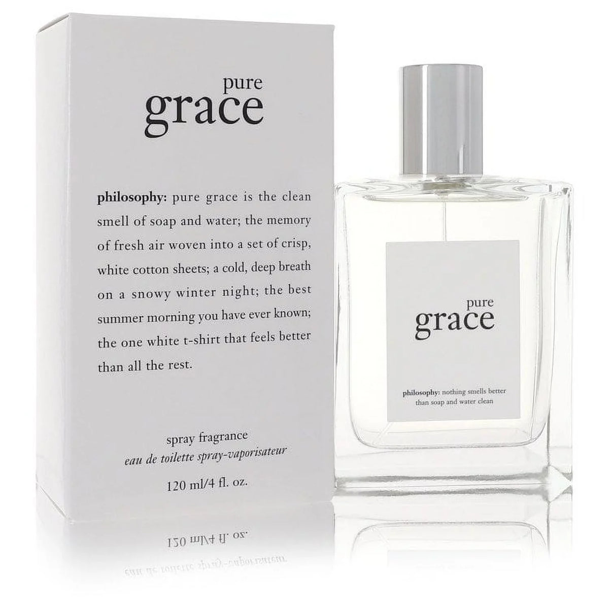 Pure Grace by Philosophy Eau De Toilette Spray 4 oz for Female