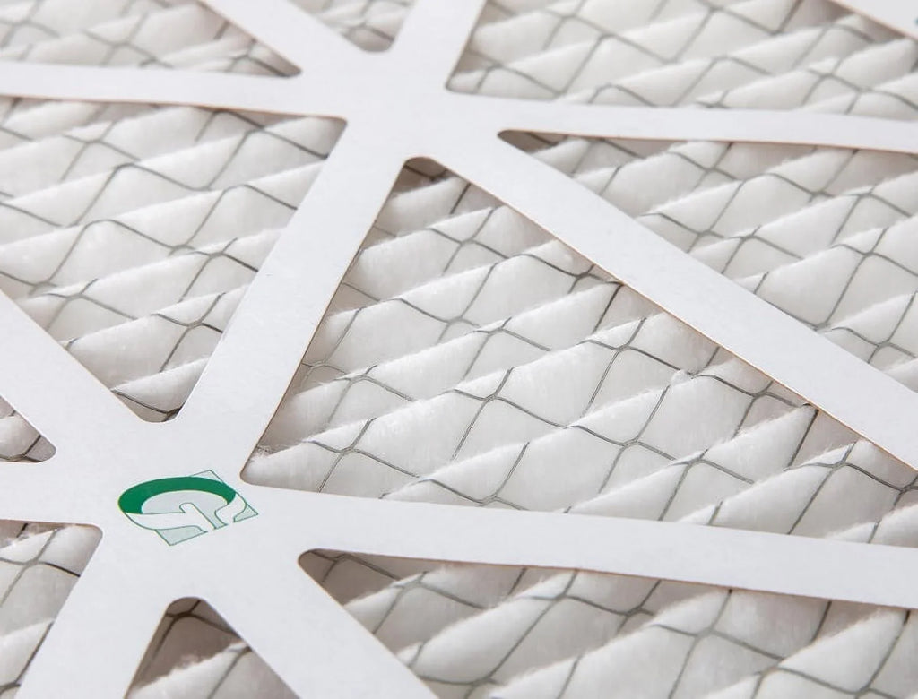 6 Pack of 16x20x4  13 Pleated 4" Inch Air Filters by Glasfloss. Actual Size: 15-1/2 x 19-1/2 x 3-3/4
