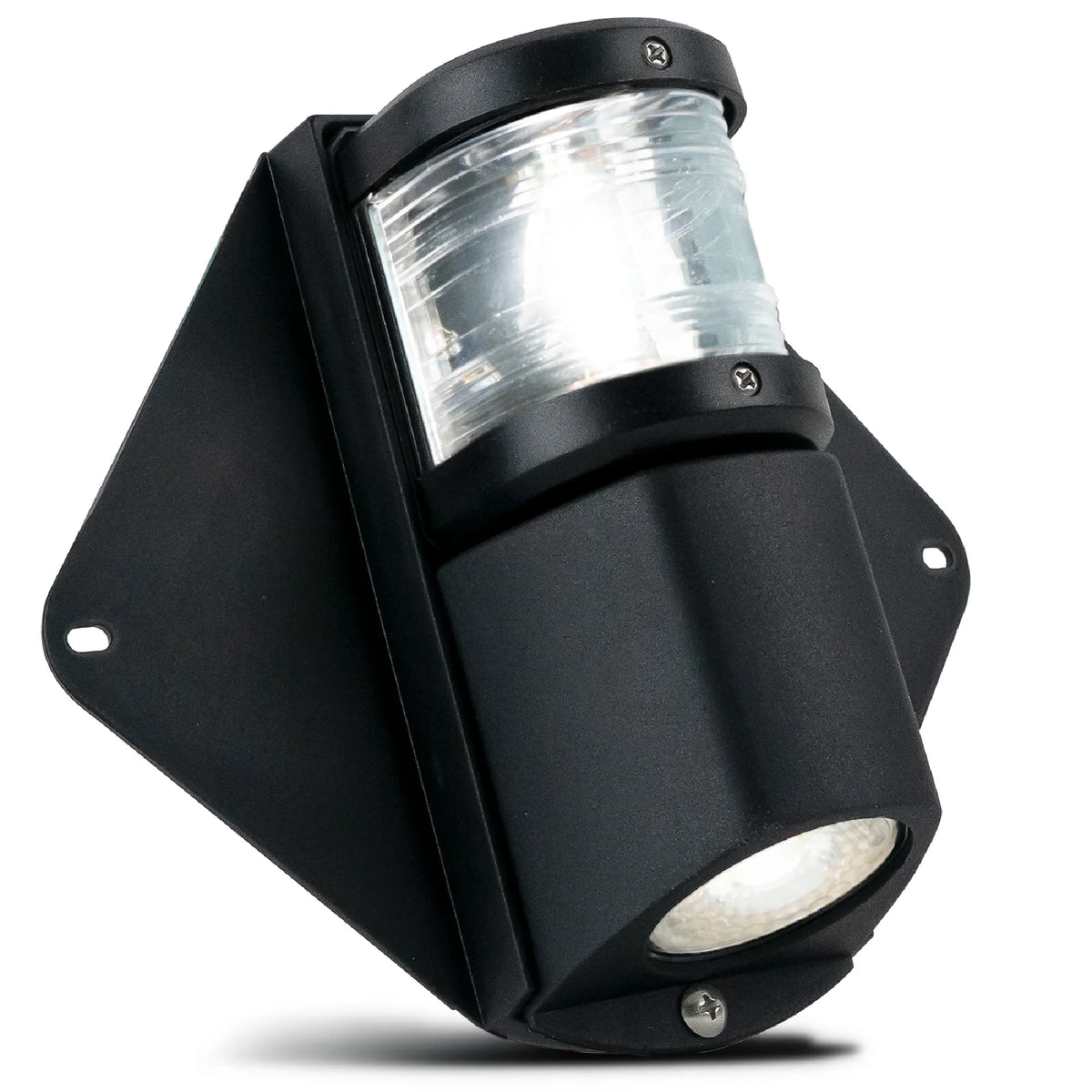 Five Oceans Combination Masthead and Deck Light,  Masthead Deck Spreader Light, 12V, Vertical Mount for Sailvessel -