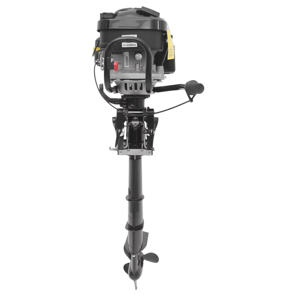 Miumaeov 4 Stroke 7.5HP Heavy Duty Outboard Motor 196CC Trolling Boat Engine Motor -a-s-o-l-i-n-e Outboard Motor for Fishing Aquaculture Outdoor Adventure Boat
