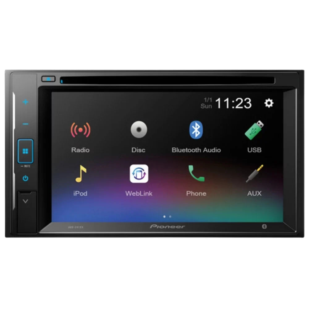 Bundle with Pioneer Multimedia  Car Stereo and Installation Kit - for 2006-2007 Isuzu i-350 / Bluetooth Touchscreen, Backup Camera, Double Din in-Dash Mounting Kit