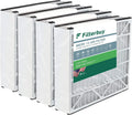 Filterbuy 16x25x5  13 Pleated   Furnace Air Filters for Trion Air Bear 255649-105 (4-Pack)