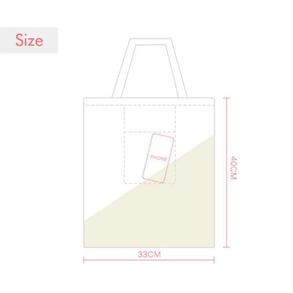 Am From Kitts Nevis Tote Canvas Bag Shopping Satchel Casual Handbag