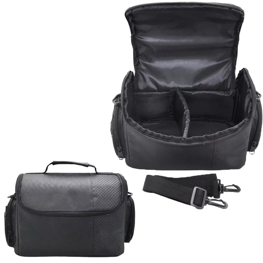 Nikon  Mirrorless Camera with 50-250mm f/4.5-6.3  Lens + 35mm f/1.8  Lens + 4  Macro Set + 3  Filter Set + 64GB + Flash + Handbag