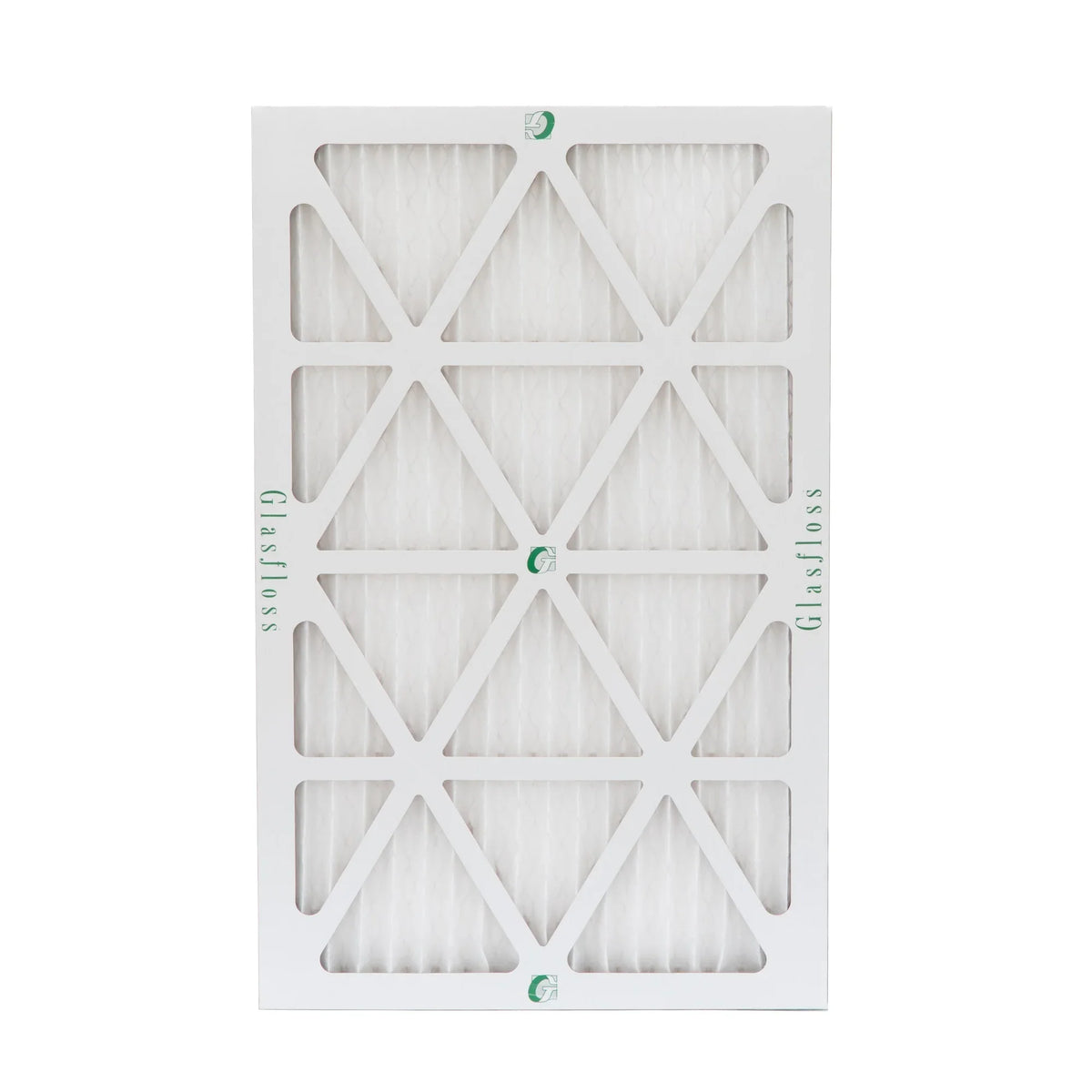 Glasfloss  12x25x1  10 Pleated  Furnace Air Filters. Box of 4. Exact Size: 11-1/2 x 24-1/2 x 7/8