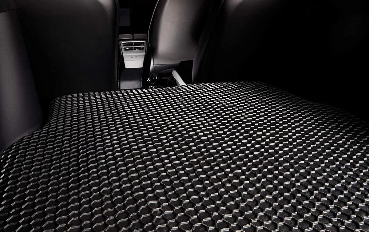 Cargo/Trunk Mat Accessories Compatible with   - with Cargo Tie Down Rails - All Weather - Heavy Duty - (Made in ) - 2021