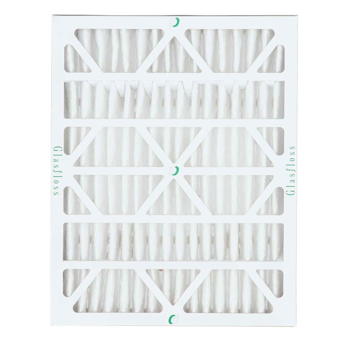 6 Pack of 16x20x4  13 Pleated 4" Inch Air Filters by Glasfloss. Actual Size: 15-1/2 x 19-1/2 x 3-3/4