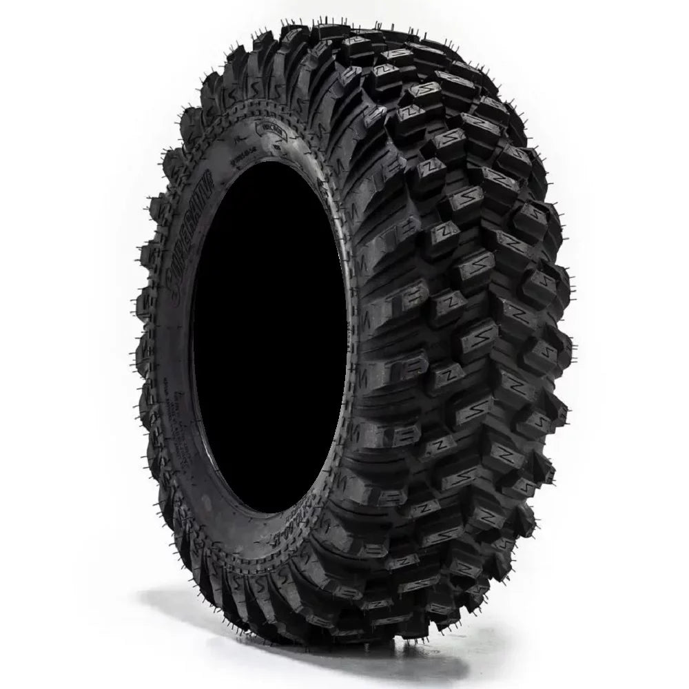 Fuel Maverick 15" Wheels Black 32" Warrior  Sticky Tires Can-Am Maverick  / Honda Pioneer 1000 / Talon